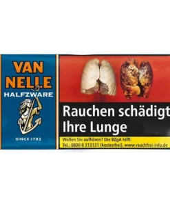 HALBSCHWARZ Zigarettentabak Van Nelle Halfzware Shag 30 Gramm