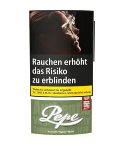POUCH PEPE Zigarettentabak Rich Green 30 Gramm