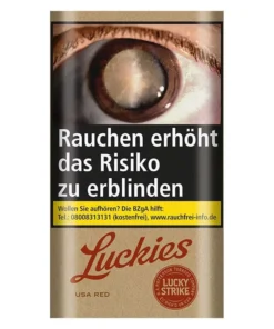 POUCH Lucky Strike Zigarettentabak USA Red ( Braun) 30 Gramm