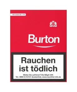 Burton Original Naturdeckblatt Filterzigarillos (8×25)