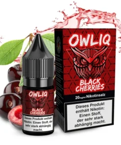 E-Liquid Nikotinsalz OWLIQ Black Cherries 20mg
