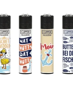 Einwegfeuerzeug Stein CLIPPER Nordisch