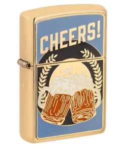 ZIPPO messing gebürstet Foodie Beer 2008115