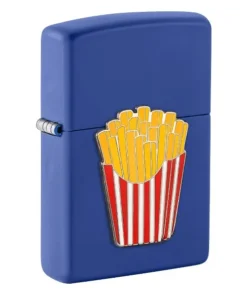 ZIPPO royal blue matt Foodie Fries 2008116
