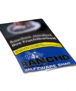 HALFZWARE Zigarettentabak Rancho Pouch Halfzware Shag 100 Gramm