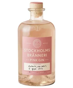 Gin STOCKHOLMS BRÄNNERI Pink 40% Vol.