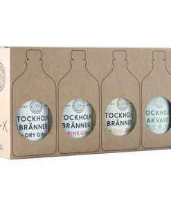 Gin STOCKHOLMS BRÄNNERI Taster Pack 40,8% Vol. 4x100ml