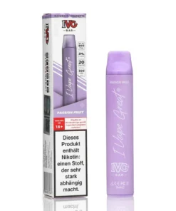 IVG Bar 800 – Passionfruit – 20mg/ml Nikotin