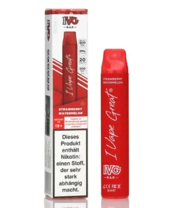 IVG Bar 800 – Strawberry Watermelon – 20mg/ml Nikotin