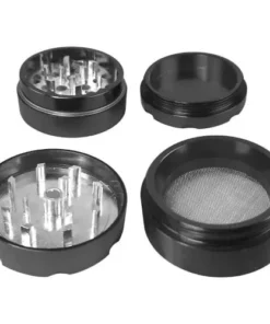 Grinder DIPSE schwarz Pollinator 4-teilig 50 mm