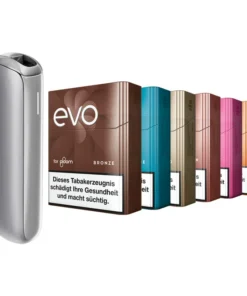 Ploom Aura Lunar Silver + 6 gratis EVO Sticks