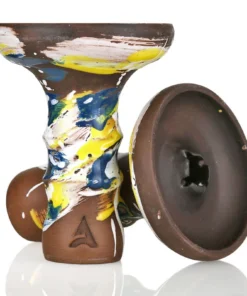 Aura Hookah Phunnel Yellow Blue