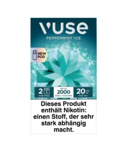 E-Kartusche Vuse Pods Peppermint Ice 20mg 2 Caps