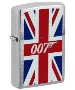 ZIPPO chrom gebrstet James Bond 007 60007546