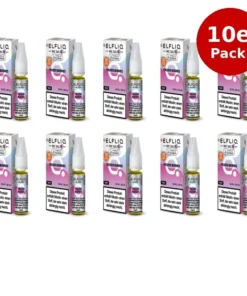 10er Pack E-Liquid Nikotinsalz ELFBAR Elfliq Fozen Berries 20mg