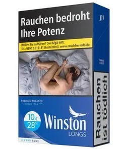 WINSTON Zigaretten Blue Long XXL (8×28)