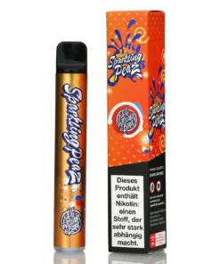 187 Straßenbande – Sparkling Peaz – Einweg E-Shisha – 600 Züge – Nikotin 20mg/ml