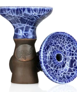 Silver Slon Phunnel Spider Blue White
