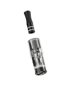 KIWI Drip Tip Schwarz – 2 Stück PC/Silikon Mundstücke