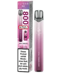 E-Shisha ELFBAR 800 Einweg Sweet Berries 20mg