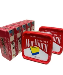 2× Marlboro Volumentabak 230g Eimer Crafted Selection + 1000 Filterhülsen Mark 1
