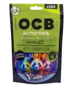 OCB Activ’Tips Extra Slim Bamboo 6mm Limited Edition 180 Filter