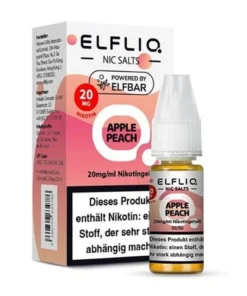 E-Liquid Nikotinsalz ELFBAR Elfliq Apple Peach 20mg
