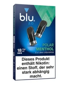 E-Liquidpod BLU 2.0 Polar Menthol 18 mg 2 Pods