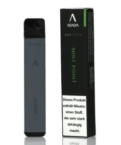 Adalya Vape – Mint Point Einweg E-Zigarette 12mg/ml 600 Puffs