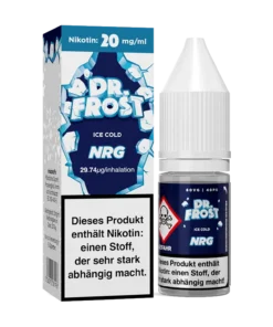 Dr. Frost – Ice Cold – NRG – Nikotinsalz Liquid 20mg/10ml
