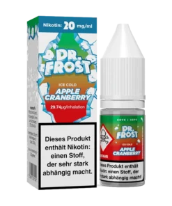 Dr. Frost – Ice Cold – Apple Cranberry – Nikotinsalz Liquid 20mg/10ml