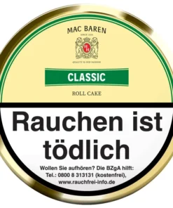 MAC BAREN Pfeifentabak Classic Roll Cake 100g