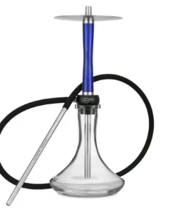 Geometry Hookah Little Bro Wood Blue