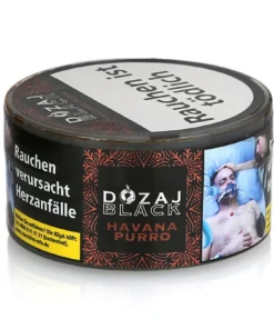 Dozaj Black Havana Purro Shisha Tabak 25g