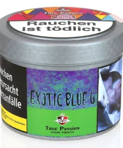 True Passion Exotic Blue G Shisha Tabak 200g