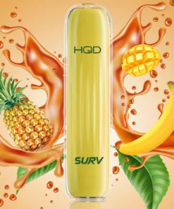 HQD 600 Wave Tropical Fruits Aroma Einweg E-Shisha 20mg Nikotin