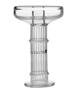 Mata Leon MLZ402 Glas Einlochkopf geriffelt Mini