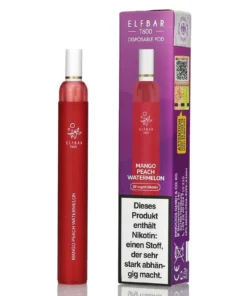 Elf Bar T600 Mango Peach Watermelon Aroma Einweg E-Shisha 20mg Nikotin