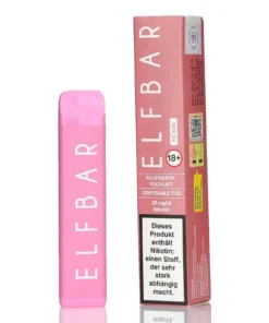Elf Bar NC600 Raspberry Yoghurt Einweg E-Zigarette 600 Puffs 20mg/ml