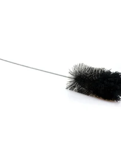 Shisha Bürste Naturhaar mit Wollkopf Schwarz