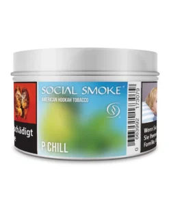 Social Smoke P Chill Shisha Tabak 200g