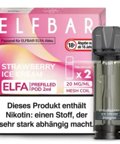 ELFA CP Prefilled Pod Strawberry Ice Cream