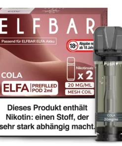 ELFA CP Prefilled Pod Cola