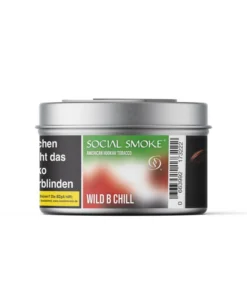 Social Smoke Wild B Chill Shisha Tabak 200g