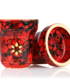 Solaris Eva Red & Black Shisha Tabakkopf