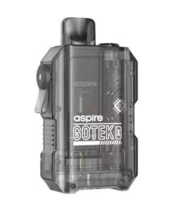 Aspire GoTek X Kit Transparent – Schwarz