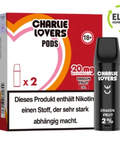 Charlie Lovers Pods – Dragon Fruit 2 St. 20mg/ml