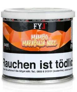 Fog Your Law Dry Base mit Aroma Mambo Marabuja Nice 65g