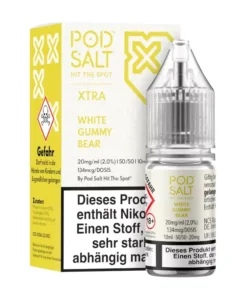 Pod Salt X – White Gummy Bear – Nikotinsalz – 20mg/ml