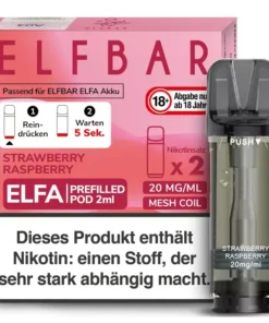 ELFA CP Prefilled Pod Strawberry Raspberry